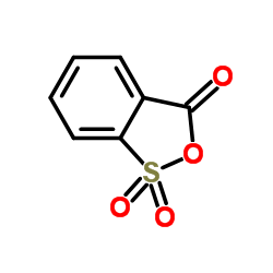 2-磺基苯甲酸酐结构式