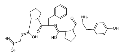 β-Casomorphin (1-5) amide (bovine)结构式