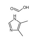 4,5-Dimethyl-1H-imidazole formate Structure