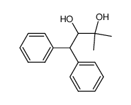 3-methyl-1,1-diphenyl-butane-2,3-diol Structure