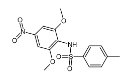 N-tosyl-2,6-dimethoxy-4-nitroaniline结构式