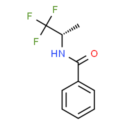 (S)-N-(1,1,1-Trifluoropropan-2-yl)benzamide Structure