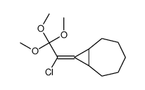 8-(1-chloro-2,2,2-trimethoxyethylidene)bicyclo[5.1.0]octane Structure