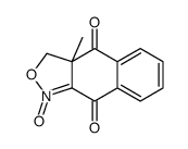 3a-methyl-1-oxido-3H-benzo[f][2,1]benzoxazol-1-ium-4,9-dione结构式