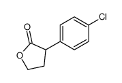 3-(4-chlorophenyl)oxolan-2-one结构式