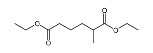 2-甲基己二酸二乙酯结构式