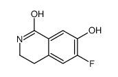 6-fluoro-7-hydroxy-3,4-dihydro-2H-isoquinolin-1-one Structure