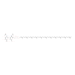 N-acetylmannosaminuronic acid-N-acetylglucosamine-pyrophosphorylundecaprenol结构式