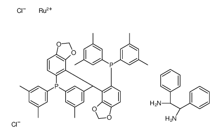 RuCl2[(R)-dm-segphos][(R,R)-dpen] Structure