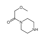 1-(甲氧基乙酰基)哌嗪结构式