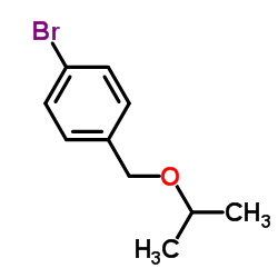 1-Bromo-4-(isopropoxymethyl)benzene结构式