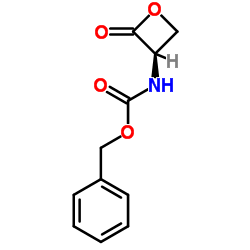 N-苄氧羰基-D-丝氨酸(Β-内酯)结构式