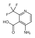 4-amino-2-(trifluoromethyl)pyridine-3-carboxylic acid Structure