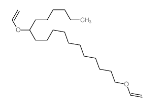 Octadecane,1,12-bis(ethenyloxy)- Structure