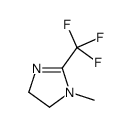 1-甲基-2-(三氟甲基)-4,5-二氢-1H-咪唑结构式