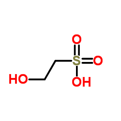 2-Hydroxyethanesulphonic acid structure