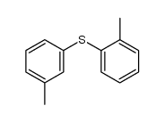 m-tolyl-o-tolyl sulfide结构式