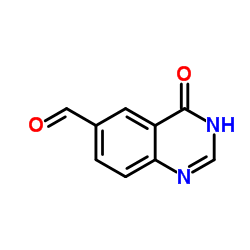 6-Quinazoline carboxaldehyde, 3,4-dihydro-4-oxo- Structure