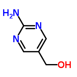 (2-Aminopyrimidin-5-yl)methanol structure