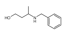 3-(Benzylamino)-1-butanol Structure