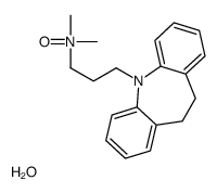 3-(5,6-dihydrobenzo[b][1]benzazepin-11-yl)-N,N-dimethylpropan-1-amine oxide,hydrate结构式