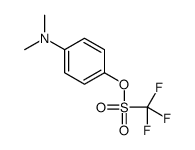 [4-(dimethylamino)phenyl] trifluoromethanesulfonate Structure