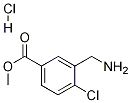 Methyl 3-(aMinoMethyl)-4-chlorobenzoate hydrochloride Structure