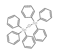 双(三苯基锡)氧化物结构式