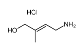 (E)-4-AMINO-2-METHYLBUT-2-EN-1-OLHYDROCHLORIDE结构式