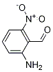 2-氨基-6-硝基苯甲醛结构式