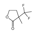 alpha-(1,1,-difluoroethyl)-alpha-methyl-gamma-butyrolactone Structure