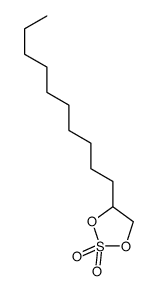 4-decyl-1,3,2-dioxathiolane 2,2-dioxide结构式