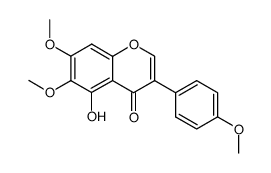7,4'-di-O-methyltectorigenin structure