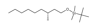 (R)-tert-butyldimethyl((3-methylnonyl)oxy)silane结构式