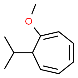 1,3,5-Cycloheptatriene,1-methoxy-7-(1-methylethyl)-(9CI) Structure
