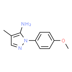 1-(4-Methoxyphenyl)-4-methyl-1H-pyrazol-5-amine Structure