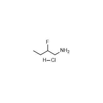 2-氟丁-1-胺盐酸盐结构式