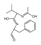 (2S)-2-acetamido-3-methyl-N-[(2S)-1-oxo-3-phenylpropan-2-yl]butanamide结构式