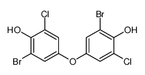 2-bromo-4-(3-bromo-5-chloro-4-hydroxyphenoxy)-6-chlorophenol Structure