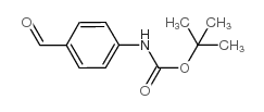 4-(Boc-氨基)苯甲醛结构式