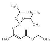 Aluminum(III) diisopropoxid-ethylacetoacetate structure