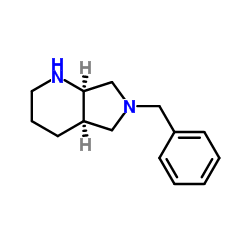 (4aR,7aR)-octahydro-6-(phenylmethyl)-1H-Pyrrolo[3,4-b]pyridine structure