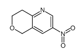 3-nitro-7,8-dihydro-5H-pyrano[4,3-b]pyridine Structure