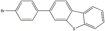 3-(4-溴苯基)-二苯并噻吩结构式