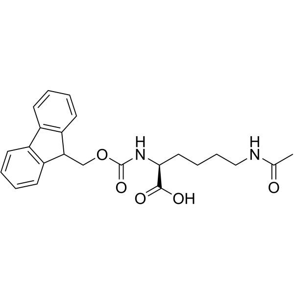 Fmoc-N'-乙酰基-L-赖氨酸图片