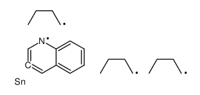 3-(三丁基锡烷基)喹啉结构式