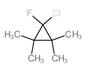 Cyclopropane,1-chloro-1-fluoro-2,2,3,3-tetramethyl-结构式