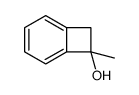 7-methylbicyclo[4.2.0]octa-1,3,5-trien-7-ol结构式