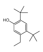 2,4-ditert-butyl-5-ethylphenol结构式