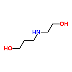 3-((2-Hydroxyethyl)amino)propanol Structure
